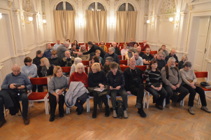 Přednášku vyslechlo necelých pět desítek zájemců. Někteří přijeli i z Krumlovska.