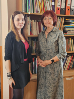 Daniela Harantová Rumianová se Z. Procházkovou.