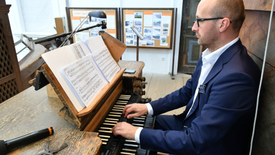 Varhaník Pavel Svoboda: Loucké varhany jsou naprosto úžasný nástroj