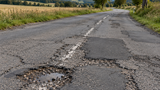 Krajští zastupitelé vyzvali vládu k zajištění stabilního financování oprav krajských silnic