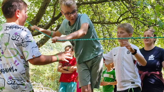 Sportovní tábor ve znamení pětiboje