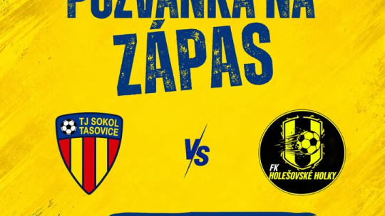 Tasovické fotbalistky čeká duel o první místo. Přijďte je podpořit!