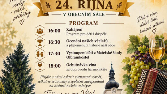 Olbramkostel oslaví dvě výročí