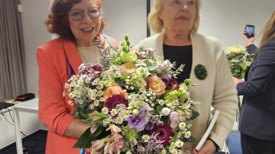 Magda Vašáryová v Miroslavi: Morálka není o trestu, ale o vnitřním přesvědčení