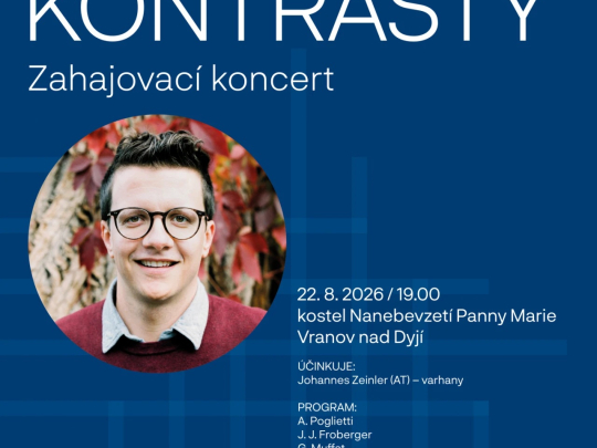 Mezinárodní festival Silberbauerovo hudební Podyjí slaví sedmé narozeniny. Na jižní Moravě a v Dolním Rakousku zazní Dvořákova mše i Mahler pod širým nebem.