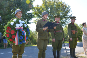 Události v tehdejším Československu i na hnanické celnici přiblížil Tomáš Sehon z brněnského Klubu vojenské historie.