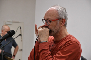 Harmonikář Mirek Kemel. Foto: -eis-