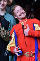 Šašek, jak bývá zvykem, byl drzý na všechny strany i na samotného krále.
