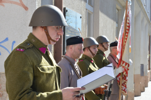 Informace ze života Jiřího Jaroše a Adolfa Matějů přednesl Tomáš Sehon z Klubu policejní historie Brno.