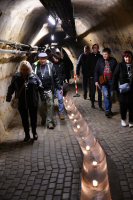 Návštěva sklepení Louckého kláštera je vždy velkým zážitkem.