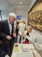 O autogramiádu paní Magdy byl velký zájem.