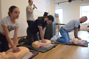 Soutěž v resuscitaci.