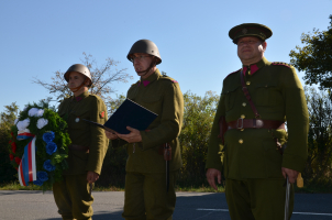 Události v tehdejším Československu i na hnanické celnici přiblížil Tomáš Sehon z brněnského Klubu vojenské historie.
