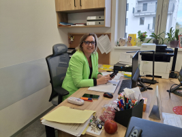 Mgr. Lenka Herkuczová, staniční sestra a koordinátorka Domácího hospice Znojmo