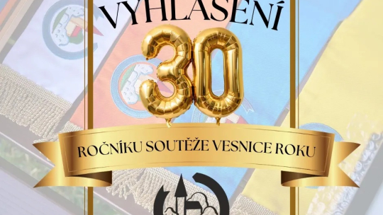 Jubilejní ročník Vesnice roku startuje, obce se mohou hlásit do konce dubna