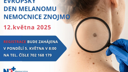 Nemocnice nabídne bezplatné vyšetření znamének