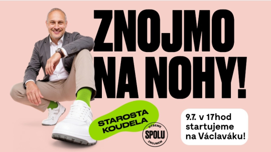 Starosta František Koudela: Chceme hýbat Znojmem společně s lidmi, kteří v něm žijí