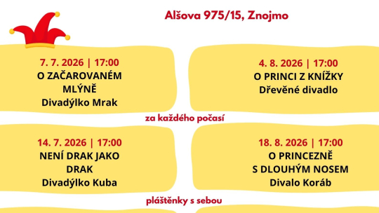 Pohádkové úterý nabídne představení O princezně s dlouhým nosem