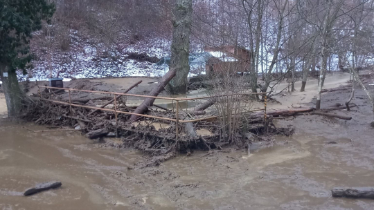U Podmyčí unikla kejda z protržené jímky až do řeky Dyje