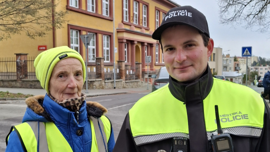Díky Marcele Bršlicové se děti na přechodech cítí bezpečněji