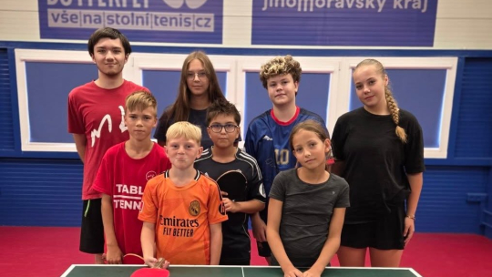 Stolní tenisté mají za sebou třetí příměstský kemp