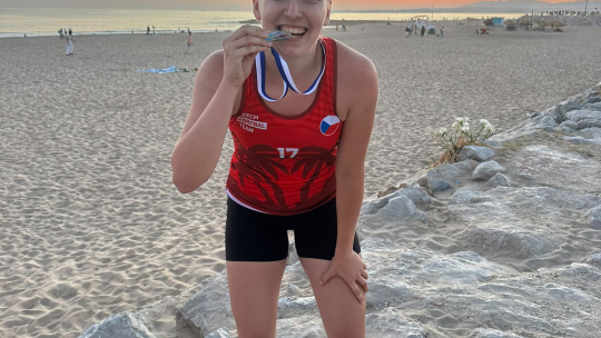 Jitka Pavlíčková veze další bronz ze Světového poháru v beachkorfbale