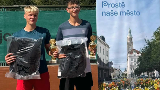 Wirgler přidal v Prostějově další deblový titul