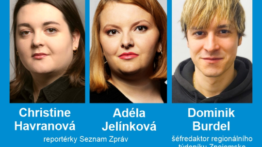 Oceněné reportérky Seznam Zpráv budou besedovat ve Znojmě