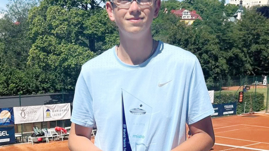 Tenista Tomáš Wirgler vybojoval titul na mezinárodním turnaji