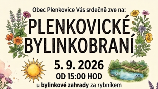 Plenkovice provoní bylinky