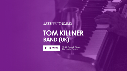 Britský bluesman Tom Killner zahraje ve Znojmě