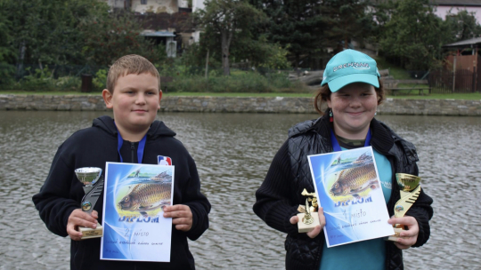 Rybářské závody ve Skalici vyhrála Tereza Skopalová