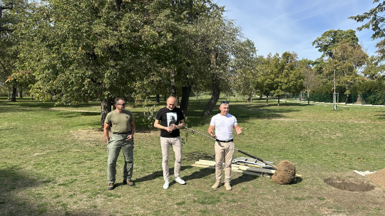 Ve Znojmě vysadili Strom Václava Havla