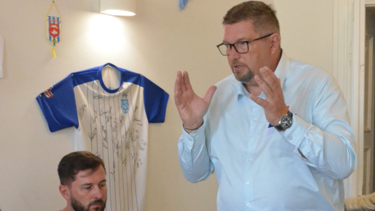 Senátor Třetina představil školám cestu k většímu pohybu dětí