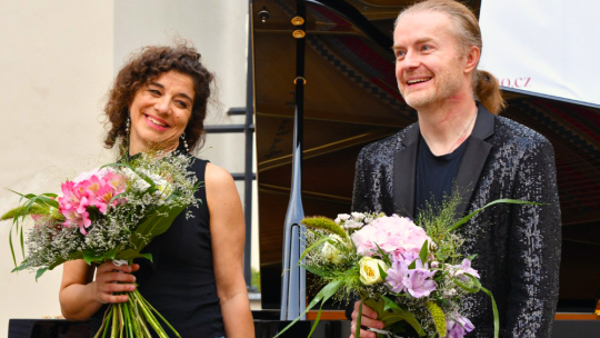 Klenoty české hudby představili Pavel Šporcl a Inna Faliks