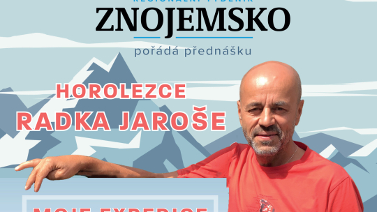 Horolezec Radek Jaroš přiveze do Znojma příběhy z Himaláje