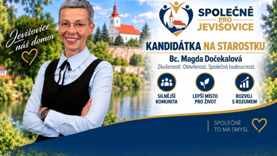 Jevišovice po osmnácti letech mění vedení.  Do čela míří podnikatelka Magda Dočekalová