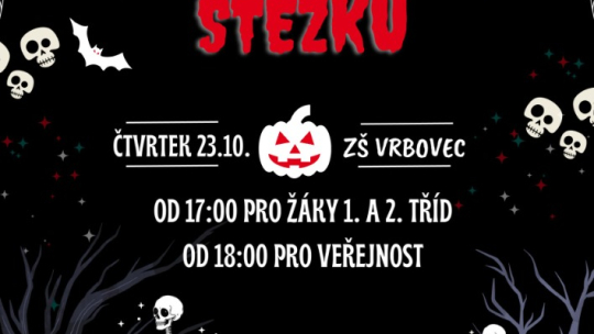 Halloweenská stezka ve Vrbovci láká na audiovizuální zážitek i děsivé pochutiny