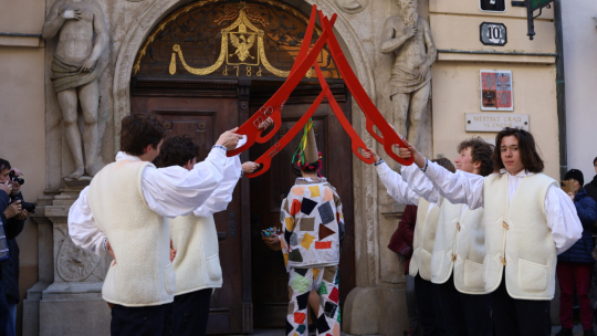 Masopustní průvod znovu oživí historické centrum Znojma