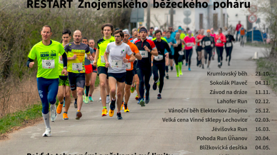 Znojemský běžecký pohár 2023/2024 – závody očima organizátorů