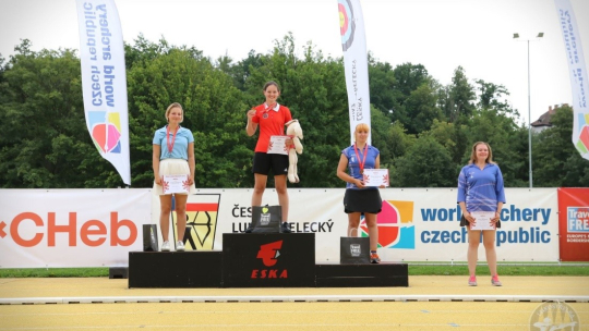 Znojemská lukostřelba získala z mistrovství hned 3 cenné kovy