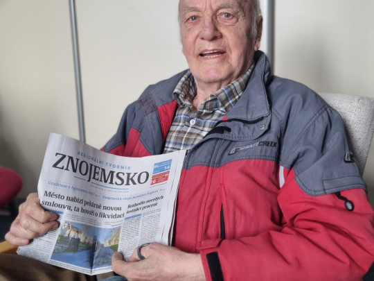 Lidé pořád chtějí urvat, co mohou, říká Arnošt Hammer, pamětník ničivých náletů na Znojmo