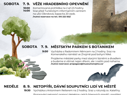 Znojmo otevírá brány svých památek: Objevte jeho skryté poklady