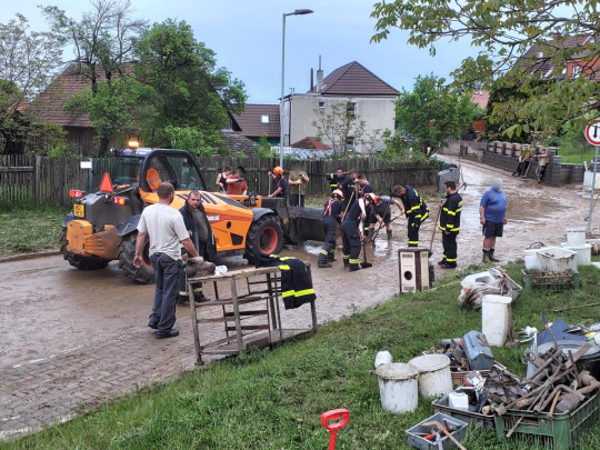 Blesková bouře: nejvíce výjezdů evidují hasiči na Znojemsku