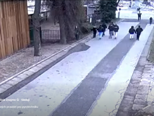 Mladistvý odpálil petardu hned první den nových pravidel, pokuta na sebe nenechala čekat