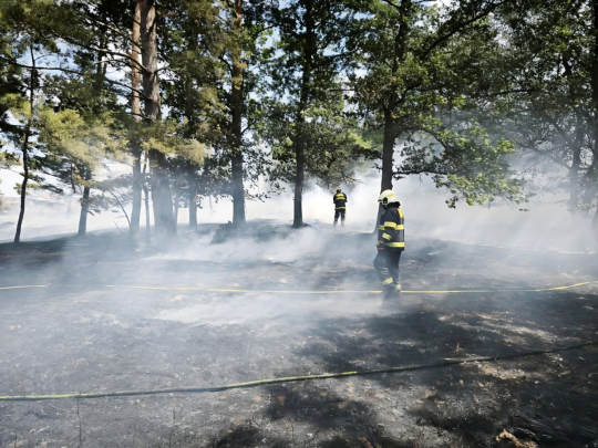 Na Znojemsku platí zvýšené nebezpečí požárů. Zakázané jsou ohně i pyrotechnika