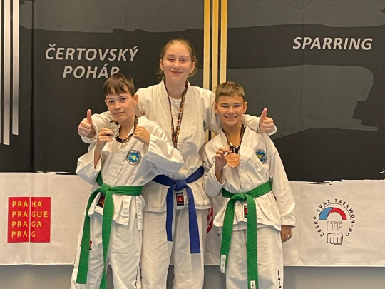 Čertovská nadílka taekwondistů