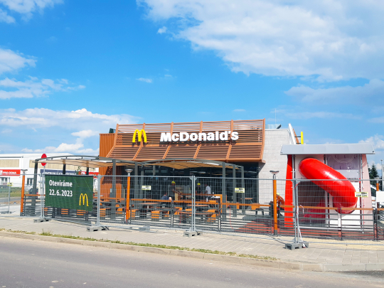 Znojemská pobočka McDonald’s otevře ve čtvrtek 22. června