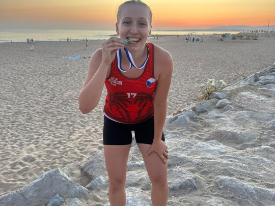 Jitka Pavlíčková veze další bronz ze Světového poháru v beachkorfbale