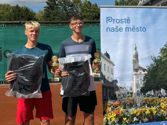 Wirgler přidal v Prostějově další deblový titul